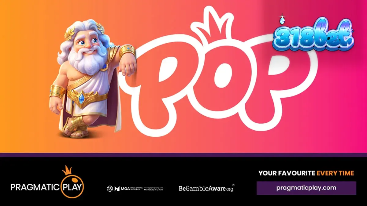Visual colorido e moderno da nova marca POP da Pragmatic Play